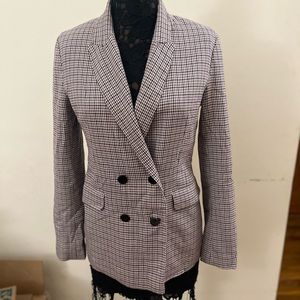 Plaid blazer